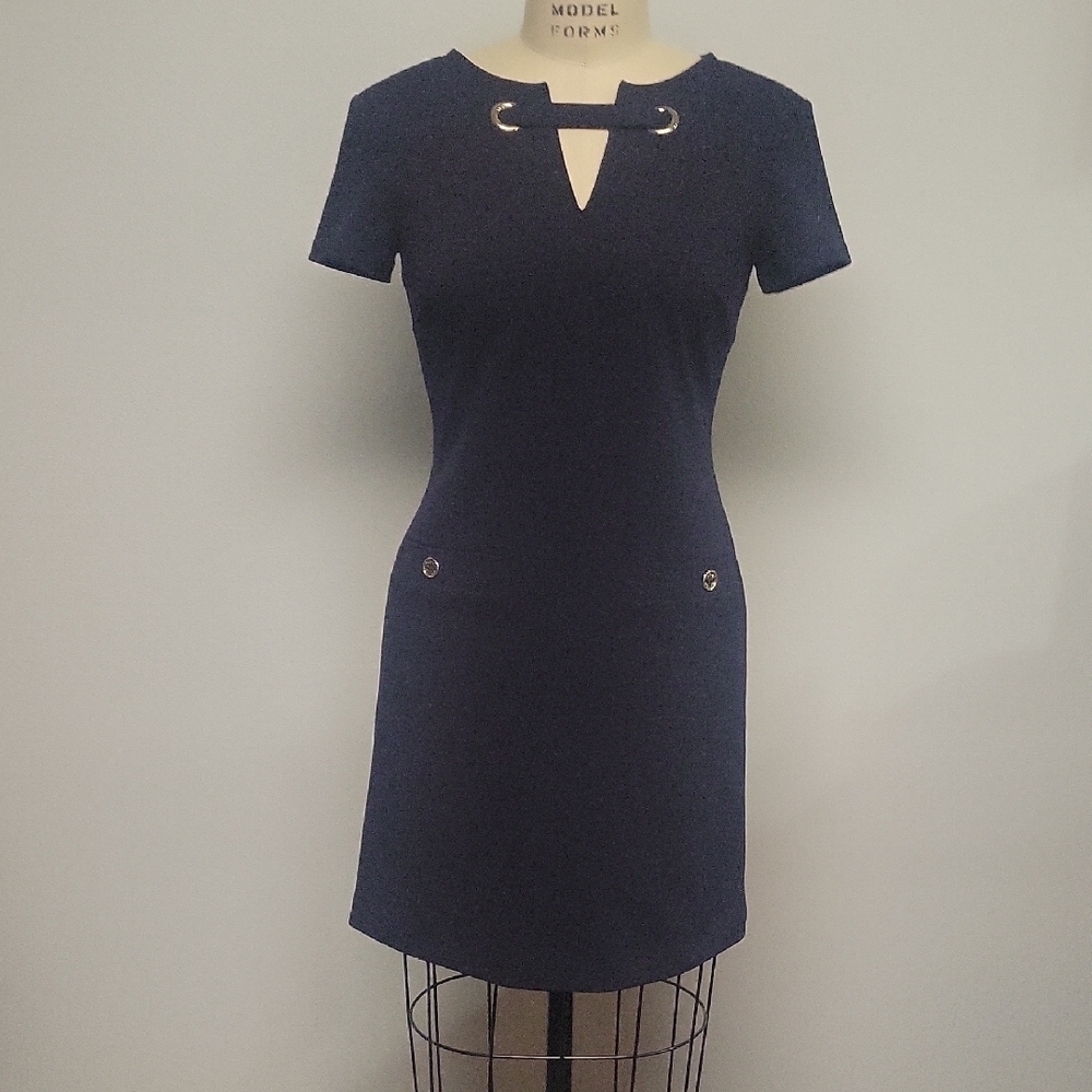 Tommy Hilfiger Navy Mini Dress